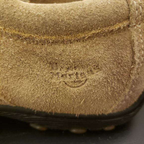 Dr. Marten 8A99 Air Wair Tan Suede Laceup Casual Shoes Men's Sz 6 Women's Sz 7.5 - Picture 9 of 15